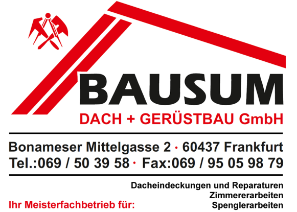 Bausum Dachbedeckung und Gerüstbau GmbH Dachdecker
